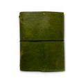 Forest Moss Trifold Traveler's Journal front view