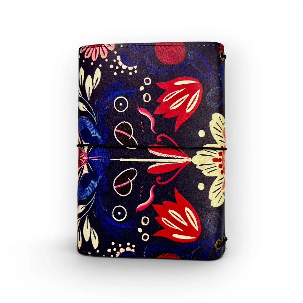 Trifold Traveler's Journal – Suzani
