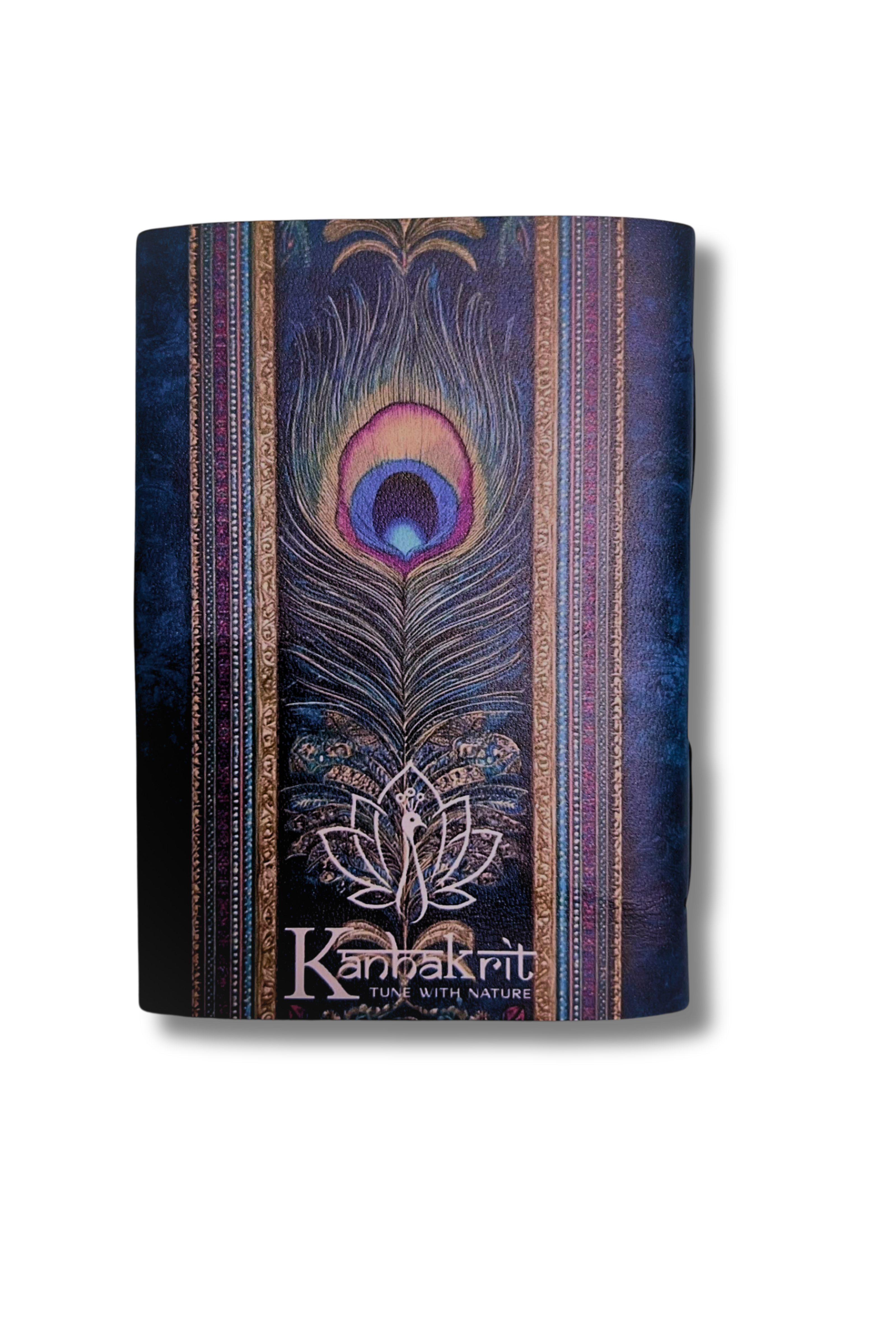 Peacock Garden Full Grain Leather Journal