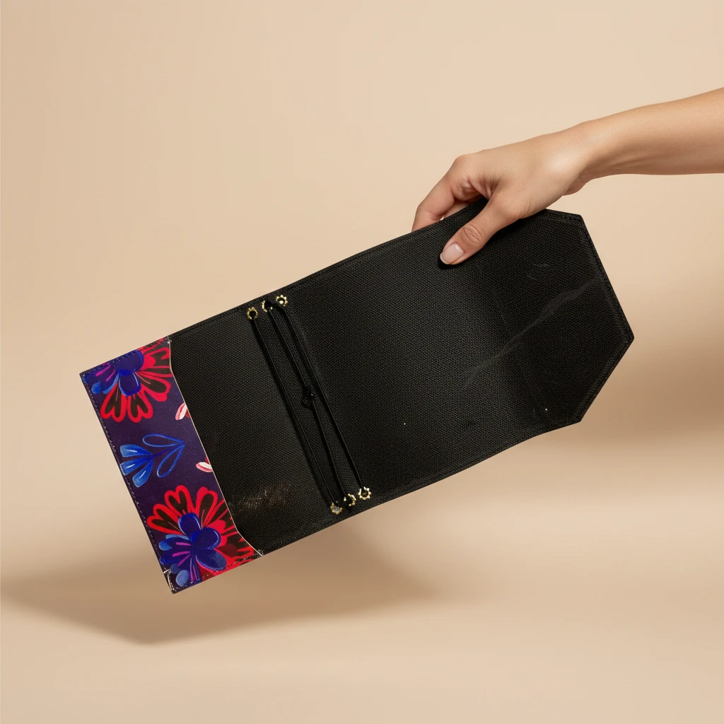 Trifold Traveler's Journal – Suzani