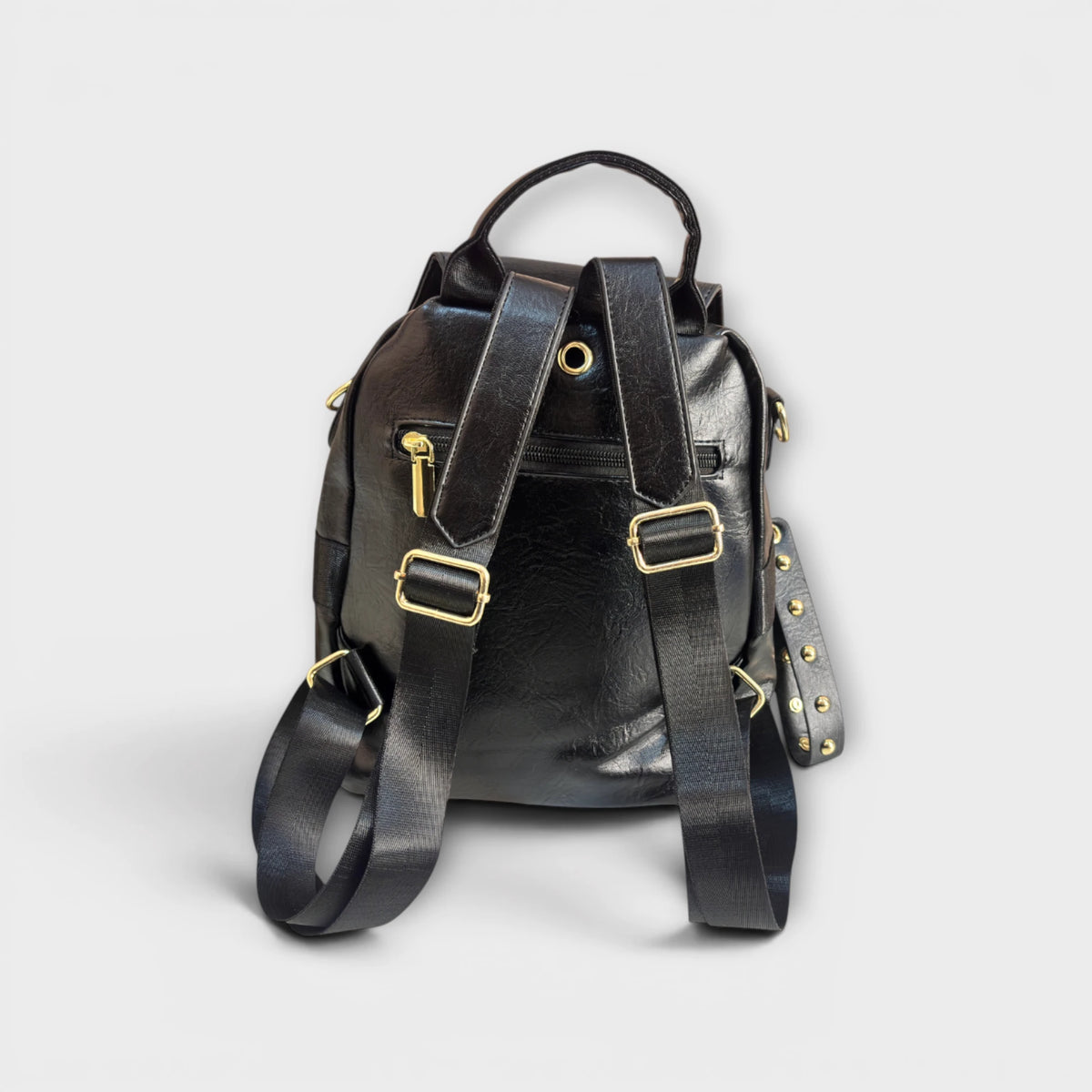 Royaume Hathi Handcrafted Faux Leather Backpack