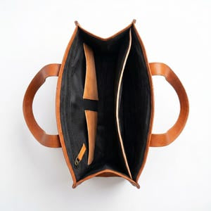 Classic Leather Tote Bag – Heritage Tan